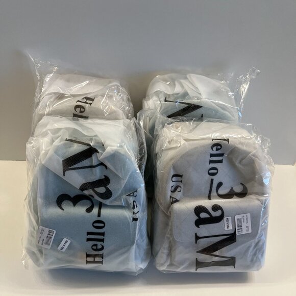 Quilted Puffer Backpack in Shiny Silver with Gold Rope Straps - NWT - Picture 9 of 9